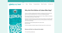 Desktop Screenshot of lisbonbikemap.com